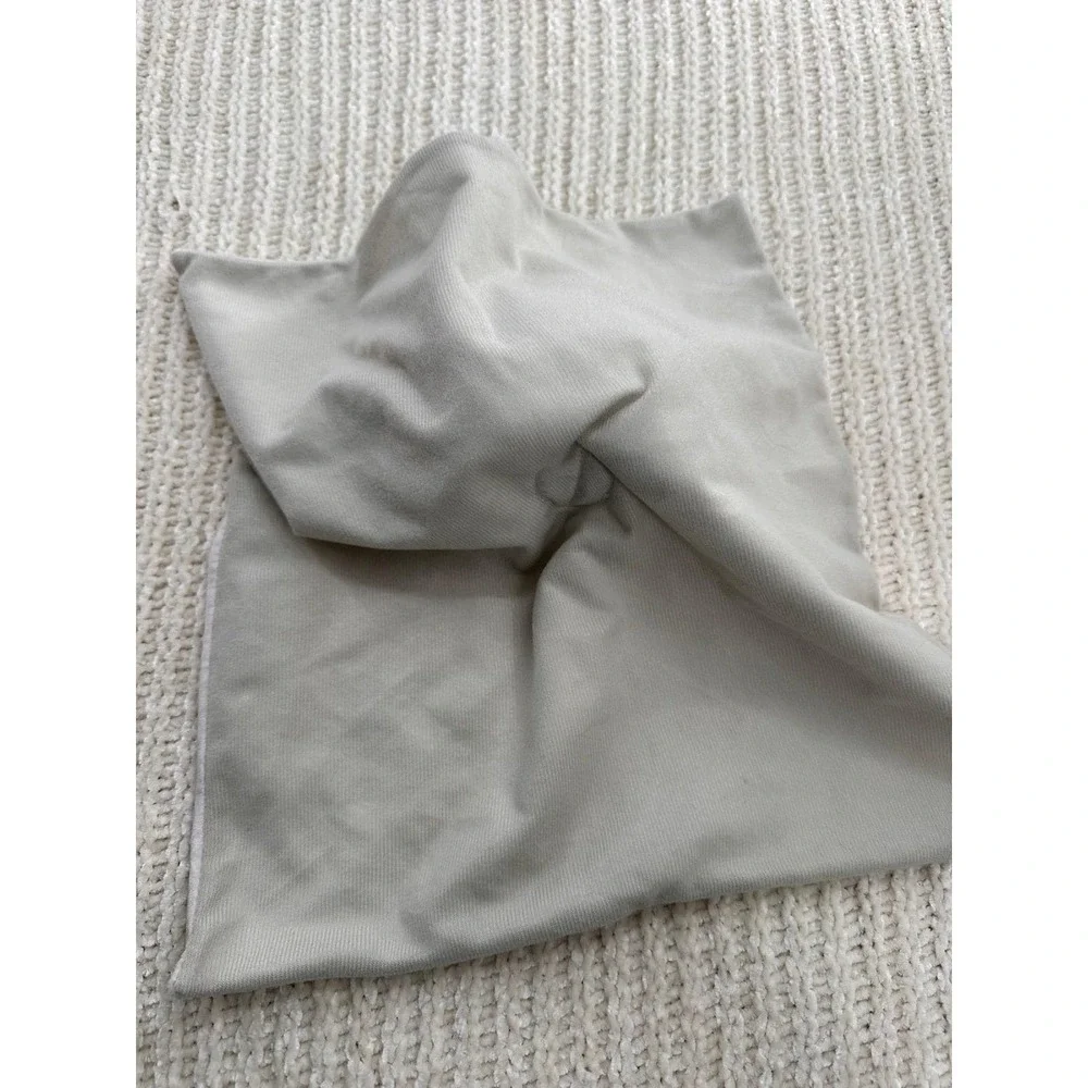 Pearhead Elephant Baby Security Blanket‎ Lovey Grey White Dash Print 83111